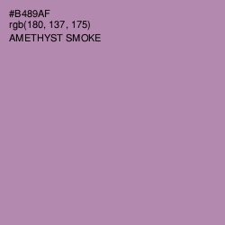 #B489AF - Amethyst Smoke Color Image